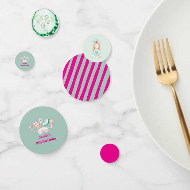 Spa Day Kid's Party  Konfetti (Gruppe)