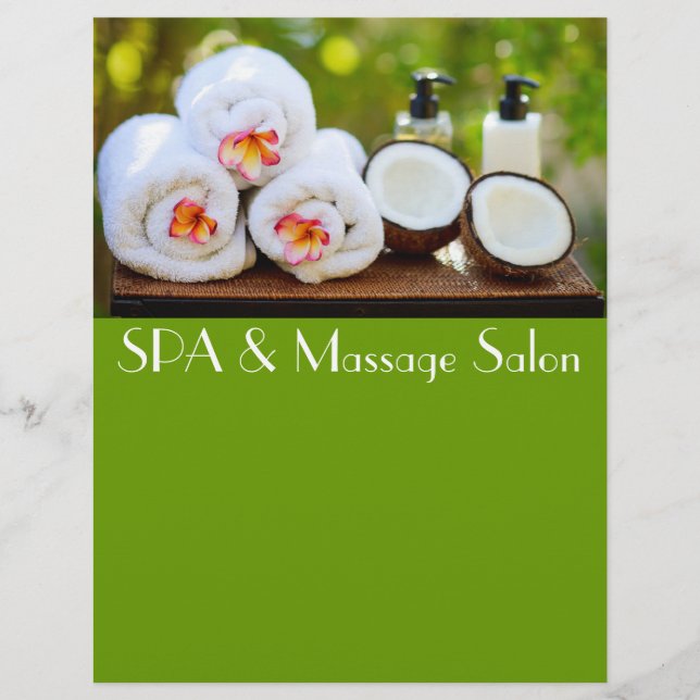 SPA-Einstellung Flyer (Vorne)