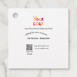 Spa massage salon discount offer services contact  geschenkanhänger