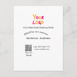 Spa massage salon discount offer services contact  postkarte