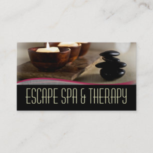 Spa-Massagetherapeut-Klinik-Wellness-Geschäft Visitenkarte