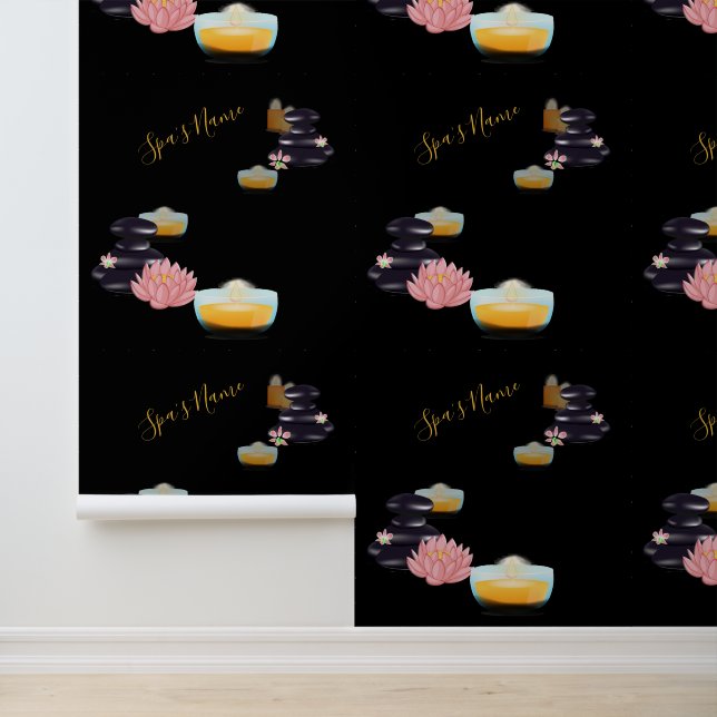 Spa personalized Name Tapete (Anwendung)