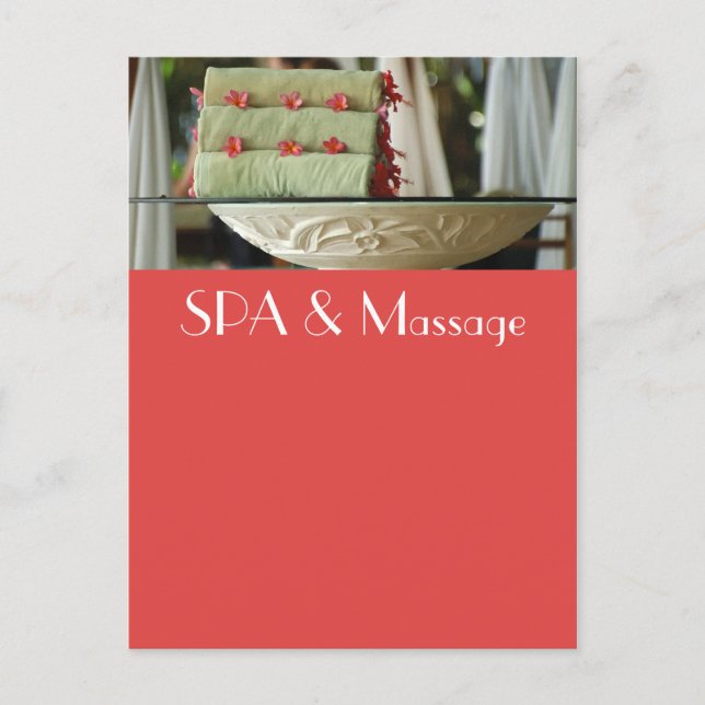 SPA POSTKARTE (Vorderseite)