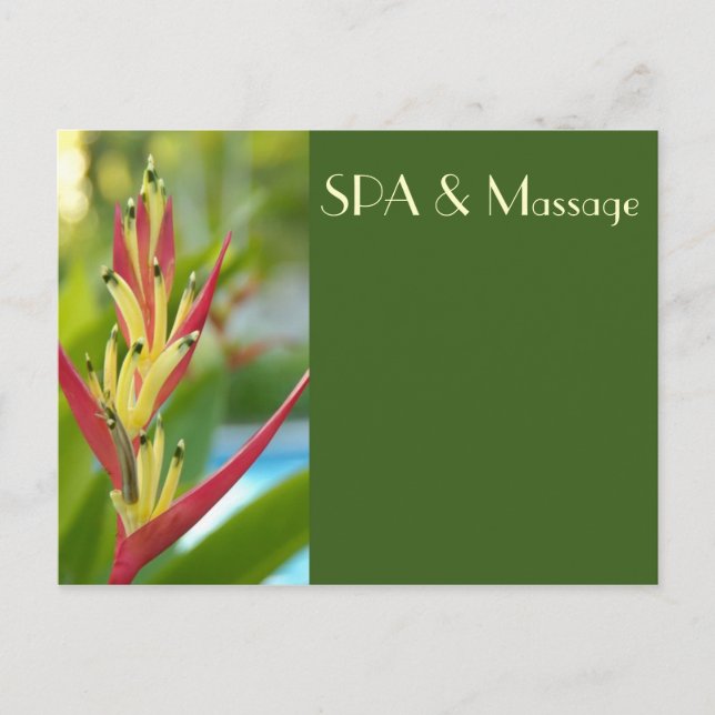 SPA POSTKARTE (Vorderseite)