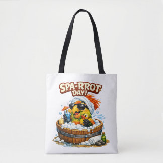 Spa-rrrot Day Funny Parrot Spa Relax Design