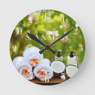 SPA setting Runde Wanduhr