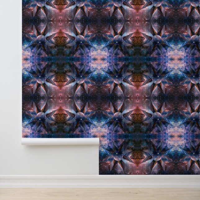 Space Abstrakt Galaxy Design Ornamente Muster Tapete (Anwendung)
