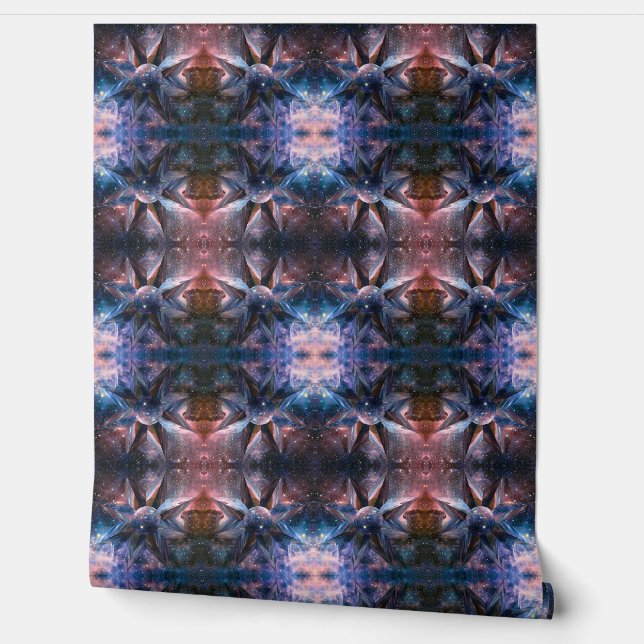 Space Abstrakt Galaxy Design Ornamente Tapete (Abrollen)