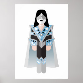 Space Ace - 70s Rock Icon Poster