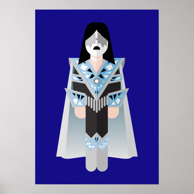 Space Ace - 70s Rock Icon Poster (2) (Vorne)