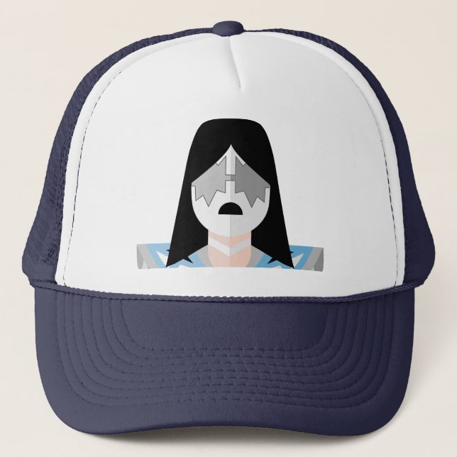 Space Ace – Foam Trucker Hat 2 Truckerkappe (Vorderseite)