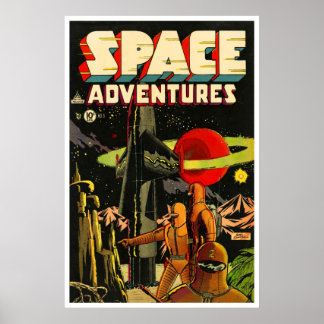 Space Adventures #5 (1953) Poster