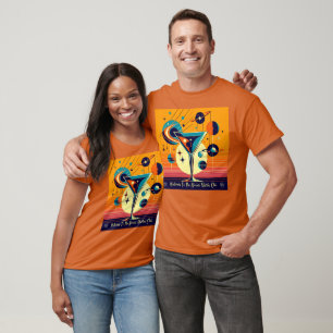 Space Age Willkommen im Atomi Martini Club T-Shirt