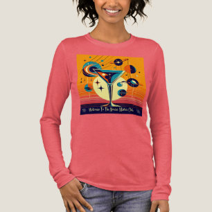 Space Age Willkommen im Atomi Martini Club Tri-Blend Shirt