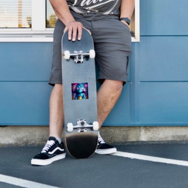 Space Alien & Friend Aufkleber (Von Creator hochgeladen)