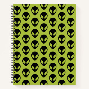 Space Alien Science Fiction Extraterrestrial Notizbuch