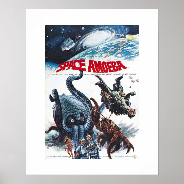 Space Amoeba Poster (Vorne)