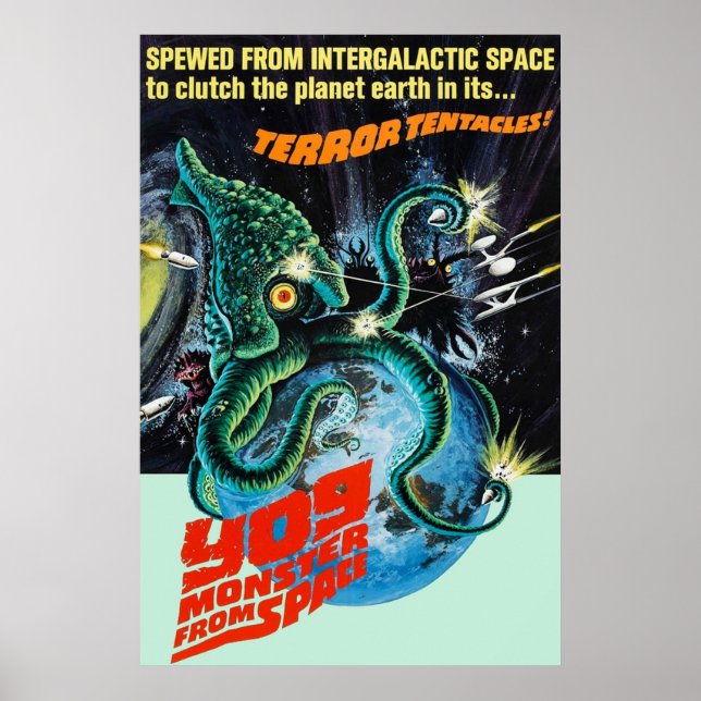 Space Amoeba Poster (Vorne)