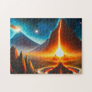 Space Art 1 Leichte Hirnkunst Puzzle Foto Puzzles