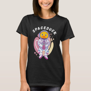 Space Astronaut Rubber Duck Rubber Ducky Bubble Th T-Shirt