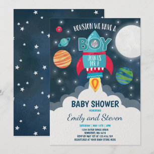 Space Baby Dusche Einladung Galaxy Baby Dusche
