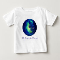 Space Baby Fine Jersey T - Shirt, White