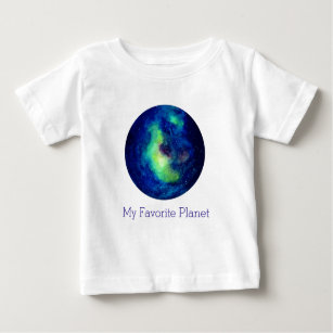Space Baby Fine Jersey T - Shirt, White Baby T-shirt