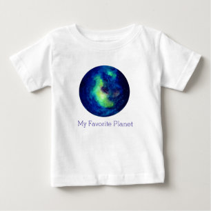 Space Baby Fine Jersey T - Shirt, White T-shirt
