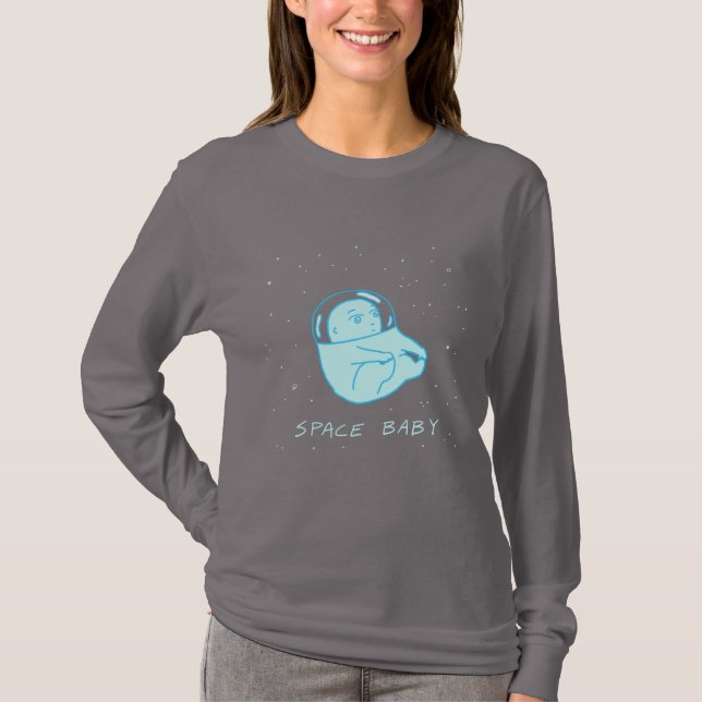 Space Baby T - Shirt (Vorderseite)