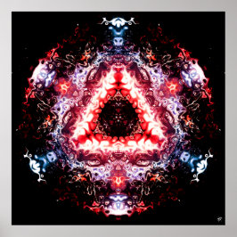 Space Bio Portal v2 - Patterns pareidolia Poster