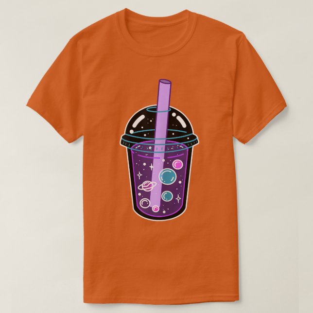 Space Boba Tea Bubble Tee Japanischer Anime Kawaii (Design vorne)