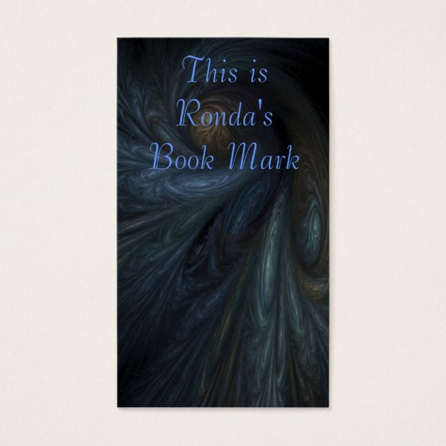 Space Book Marker (Vorderseite)