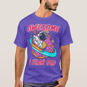 Space Boy Astronaut Phantastisch im 4-Jährigen Geb T-Shirt