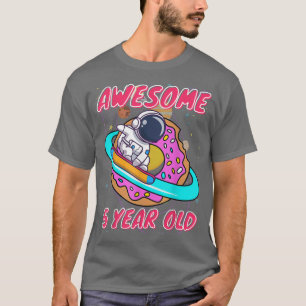 Space Boy Astronaut Phantastisch im Alter von 5 Ja T-Shirt
