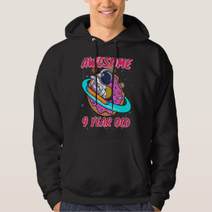Space Boy Astronaut Phantastisch im Alter von 9 Ja Hoodie