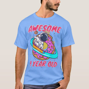 Space Boy Astronaut Phantastisch im Alter von 9 Ja T-Shirt