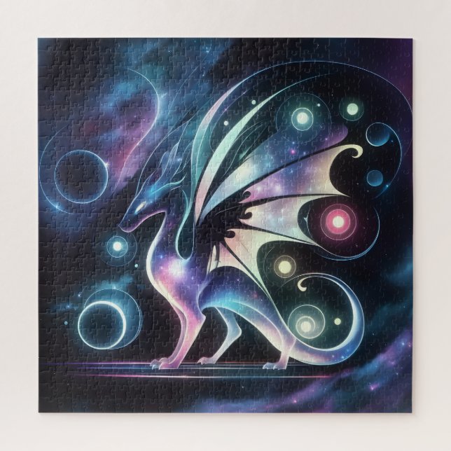 Space Butterfly Dragon Puzzle (Vertikal)