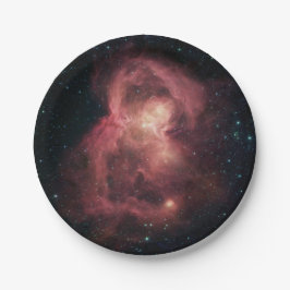 Space Butterfly Nebel Pappteller