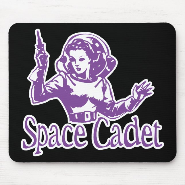 Space Cadet Lila Mousepad (Vorne)