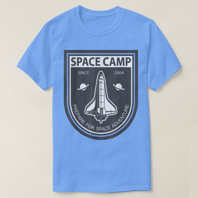 Space Camp - Premium Vintag Retro Space Shirts (Design vorne)