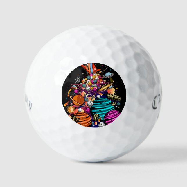 Space Candy Golfball (Vorderseite)