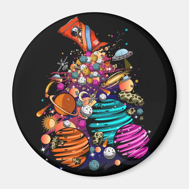 Space Candy Magnet (Vorne)