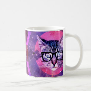 Space Cat Lila Galaxy Trending 2016 individuell an Tasse