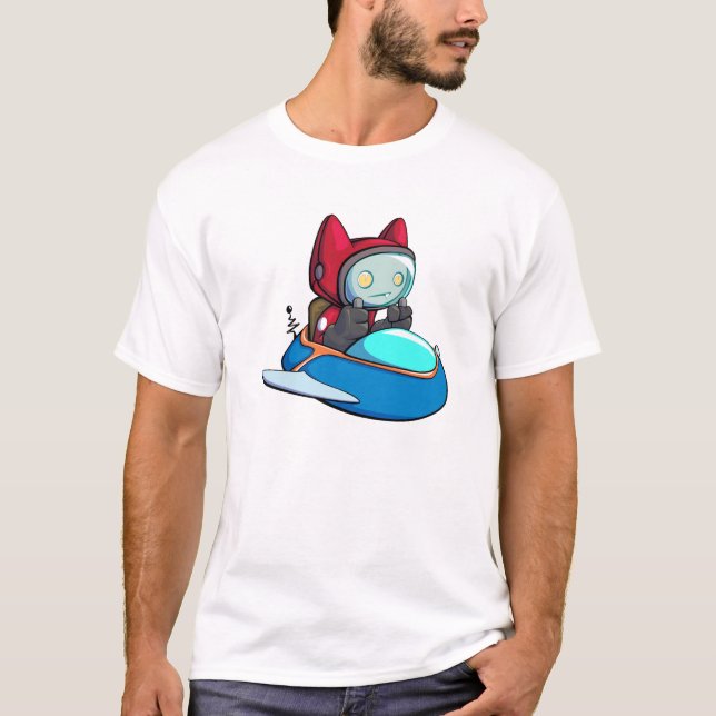 Space_cat T-Shirt (Vorderseite)
