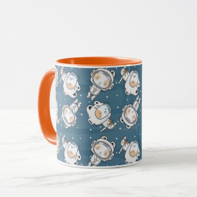 Space Cats Tasse (Vorderseite Links)