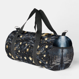 Space Chess Master Small Duffel Bag Duffle Bag