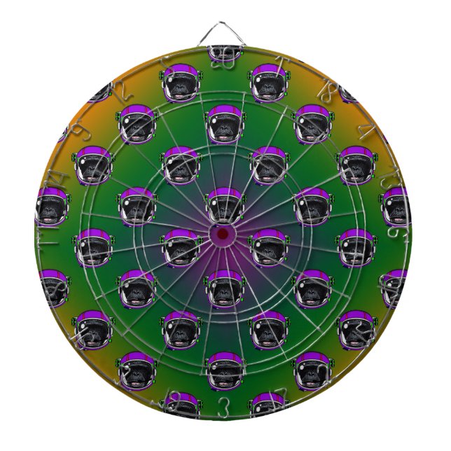 Space Chimp Dartscheibe (vorne)