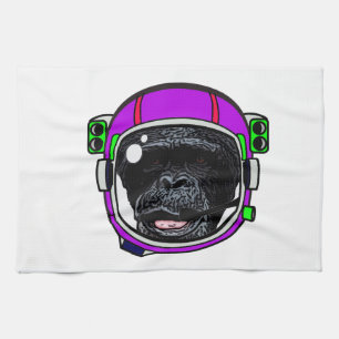 Space Chimp Handtuch
