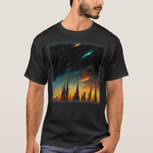 Space City Artwork T-Shirt