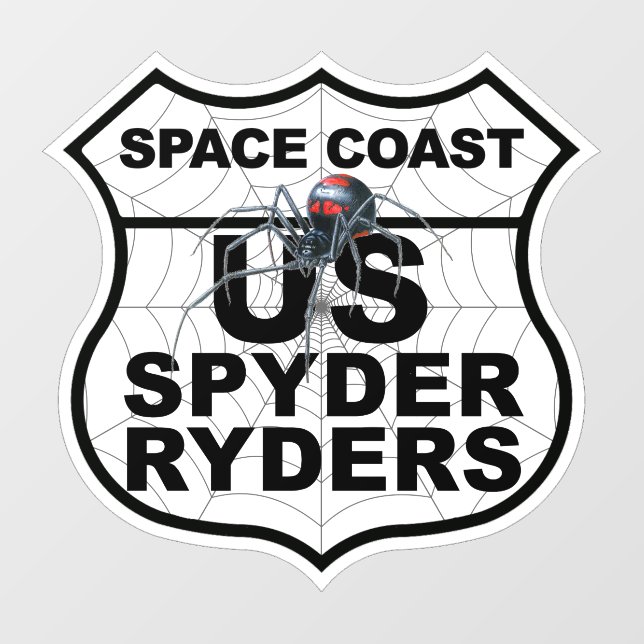 Space Coast Kapitel - Aufkleber Kapitel Logo (Blatt)